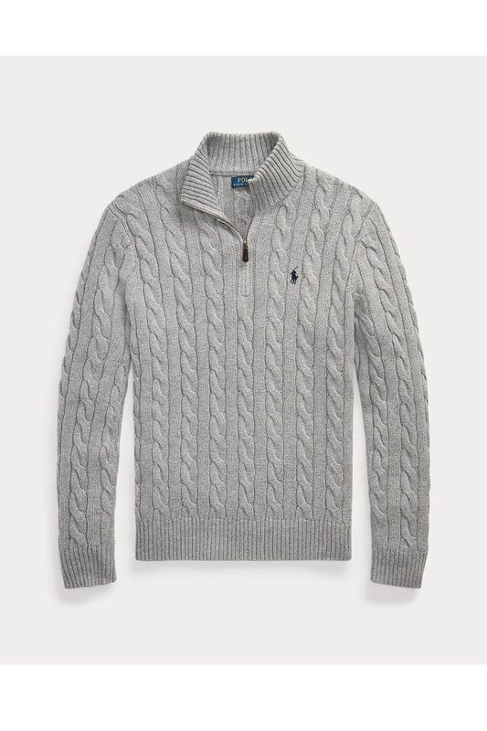 Ralph Lauren Strickpullover/Kragen - Grau