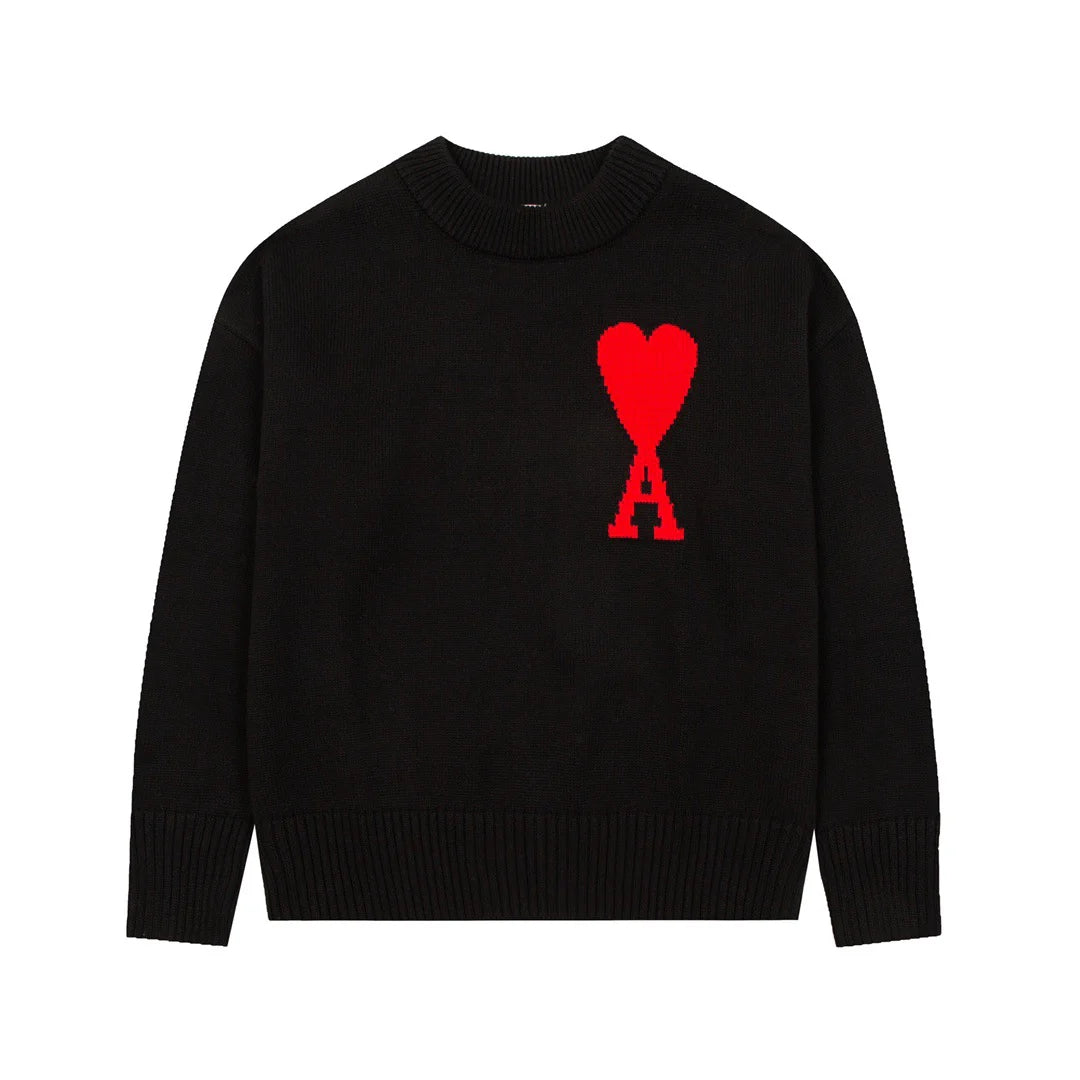 Ami Paris Sweater - Schwarz