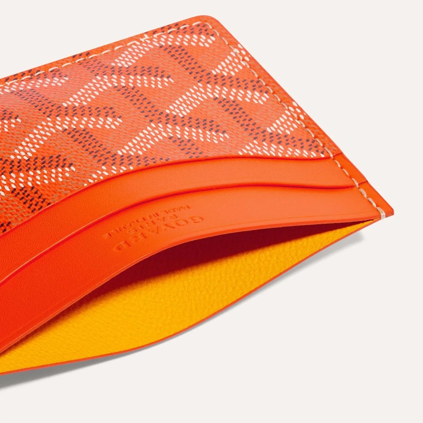 Goyard Wallet - Orange